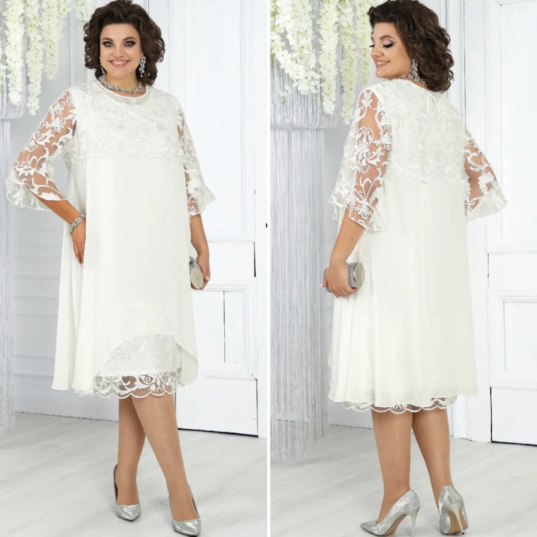 Lirona™ – Casual chic midikjole