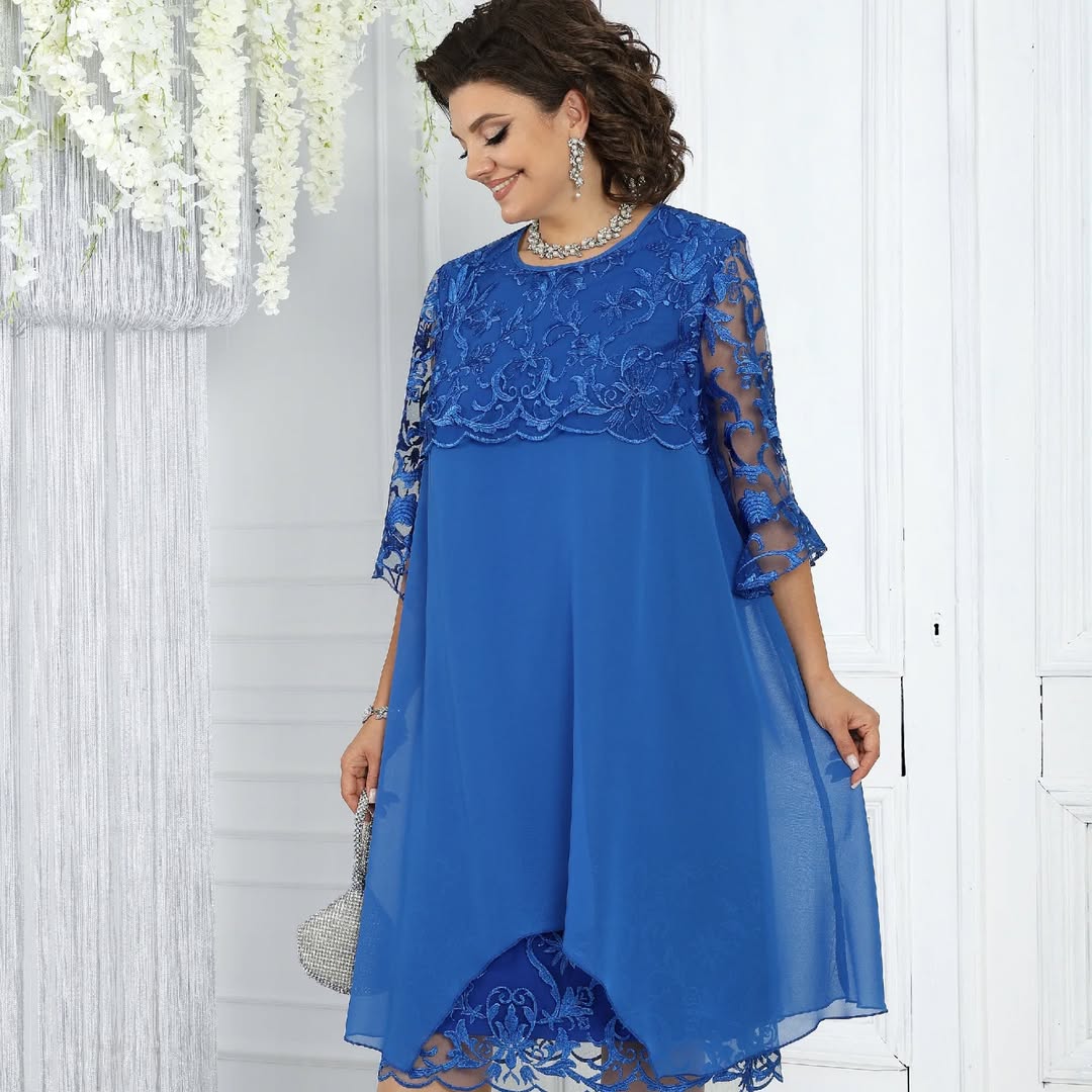 Lirona™ – Casual chic midikjole