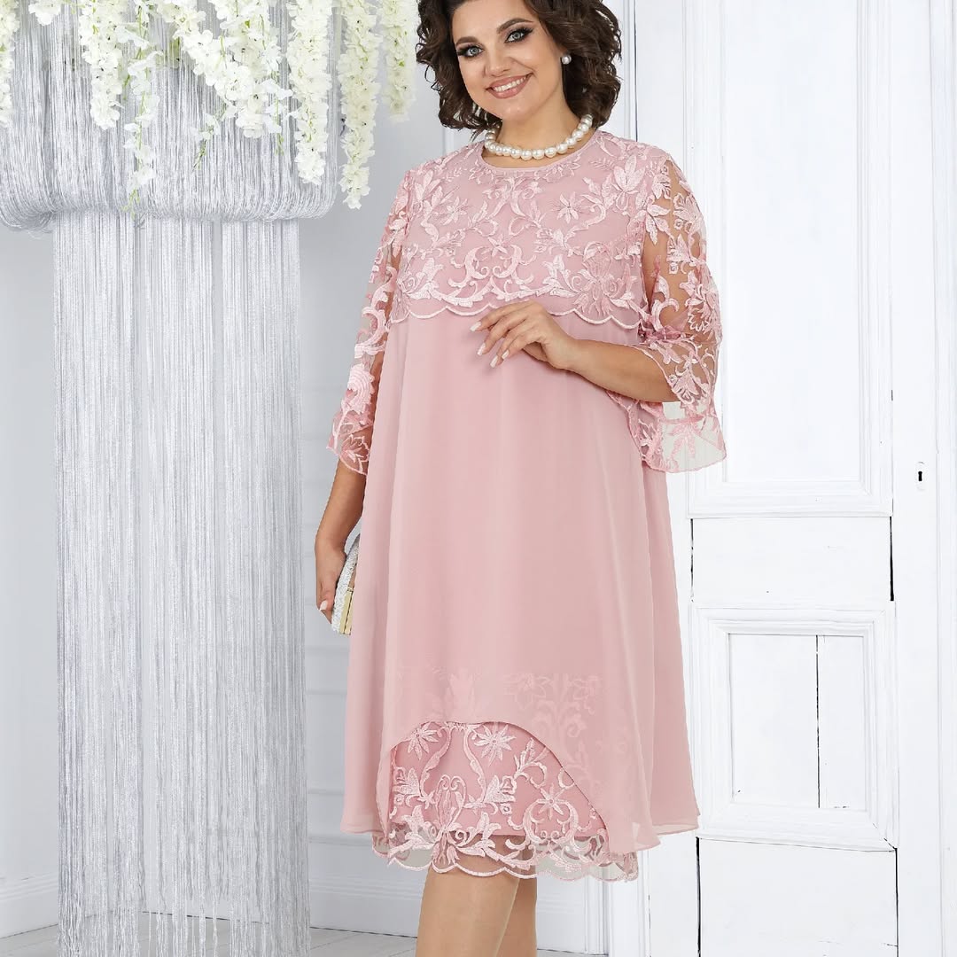Lirona™ – Casual chic midikjole